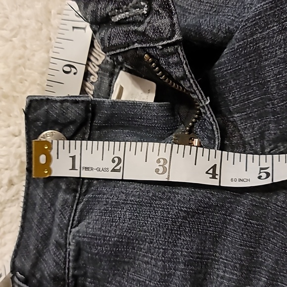 Y2K low waisted Micro Short SEQUIN pocket detail low waisted vintage retro cut - Picture 11 of 11